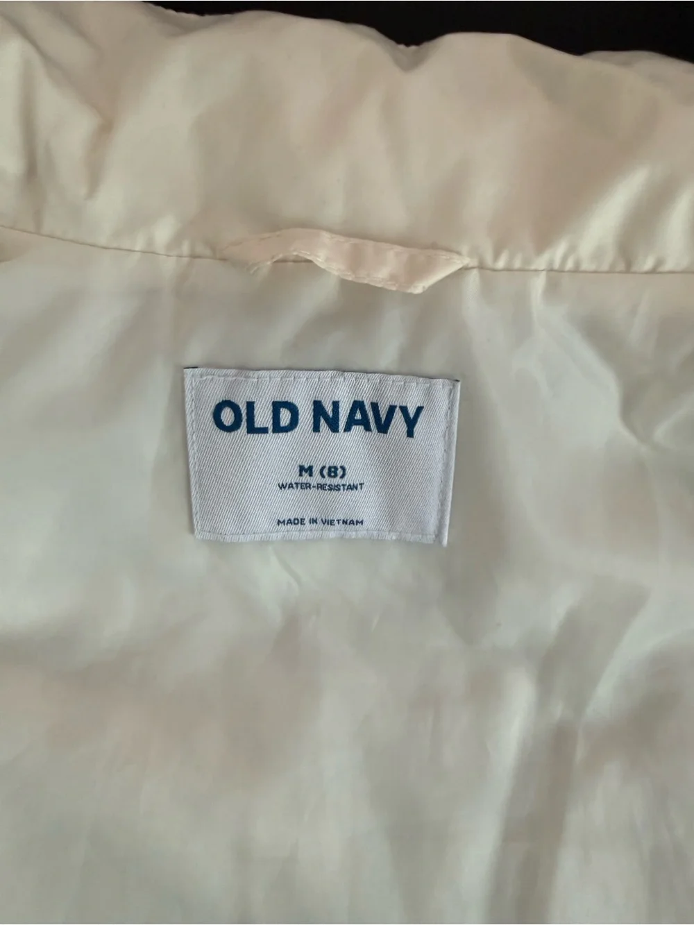 Old Navy Cream Puffer Vest for Kids